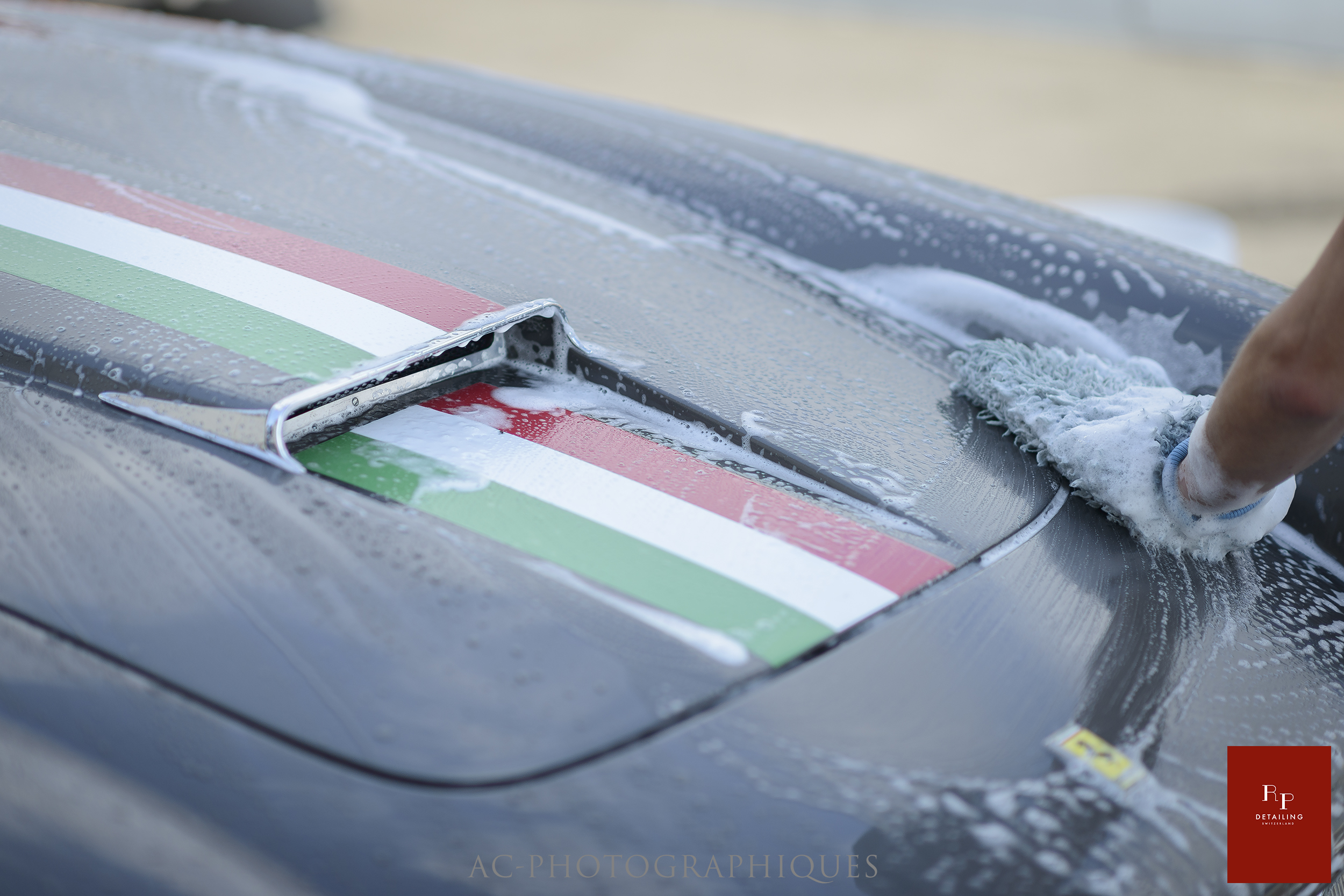 Lavage Ferrari 250 GT SWB