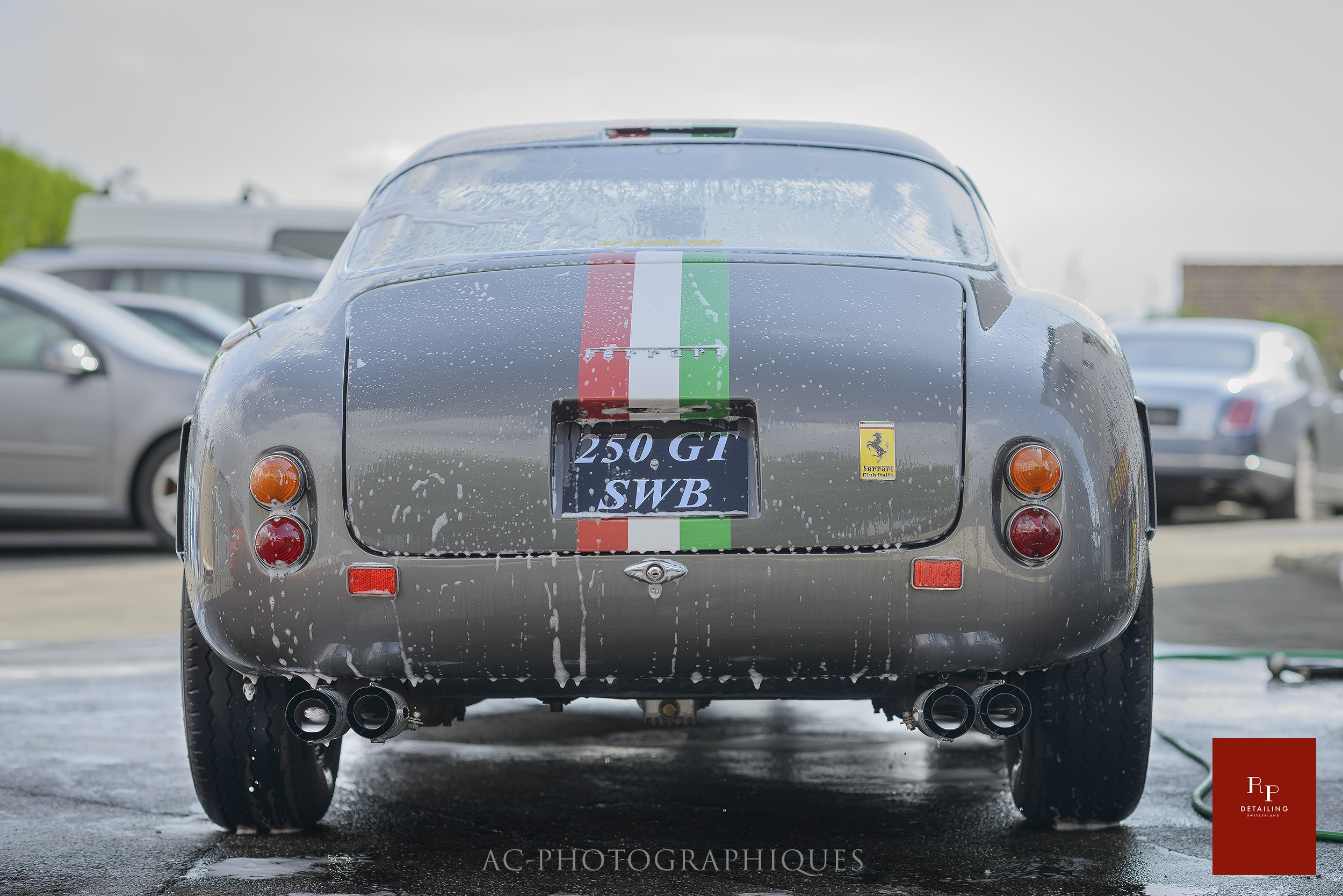 Lavage Ferrari 250 GT SWB