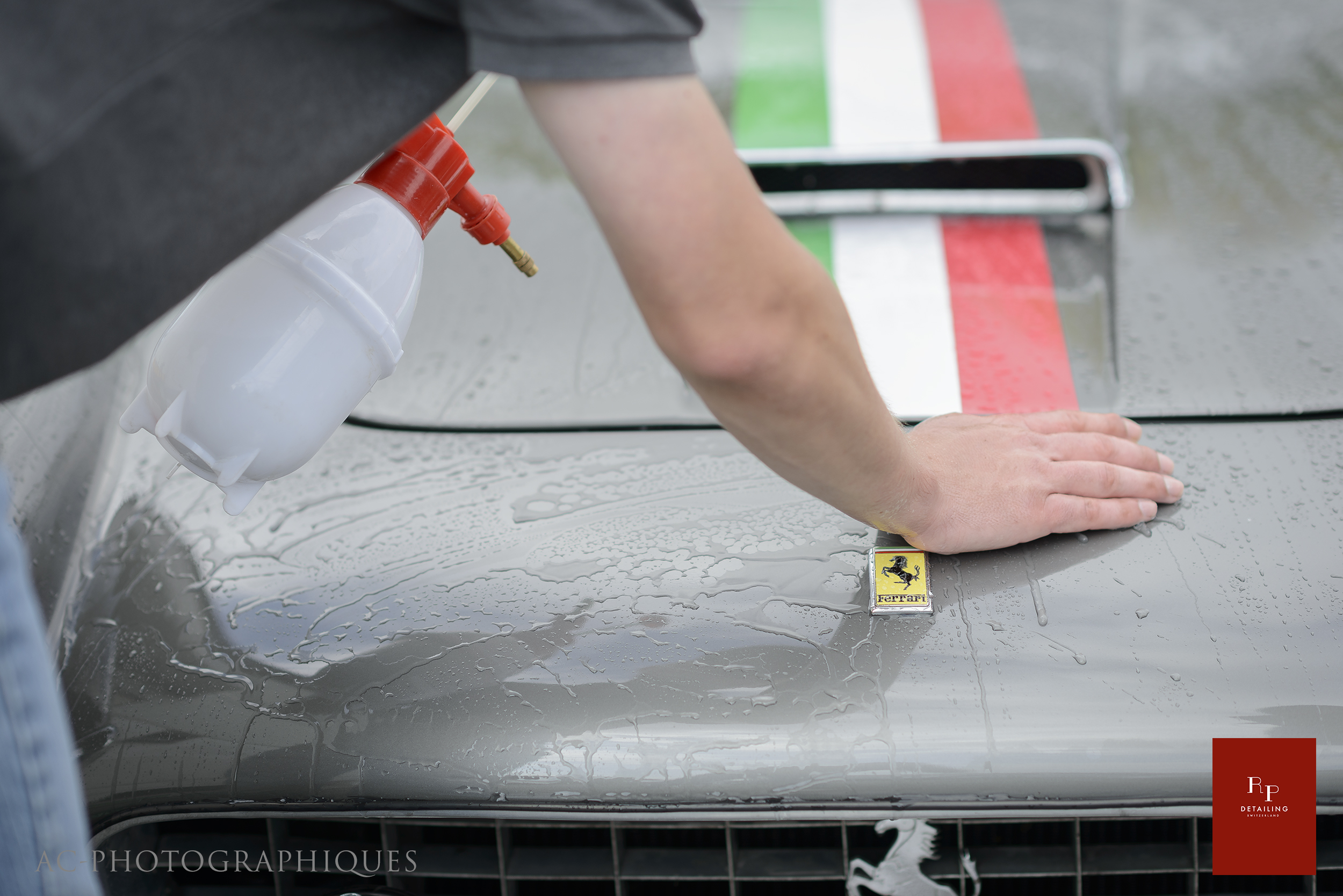 Lavage Ferrari 250 GT SWB