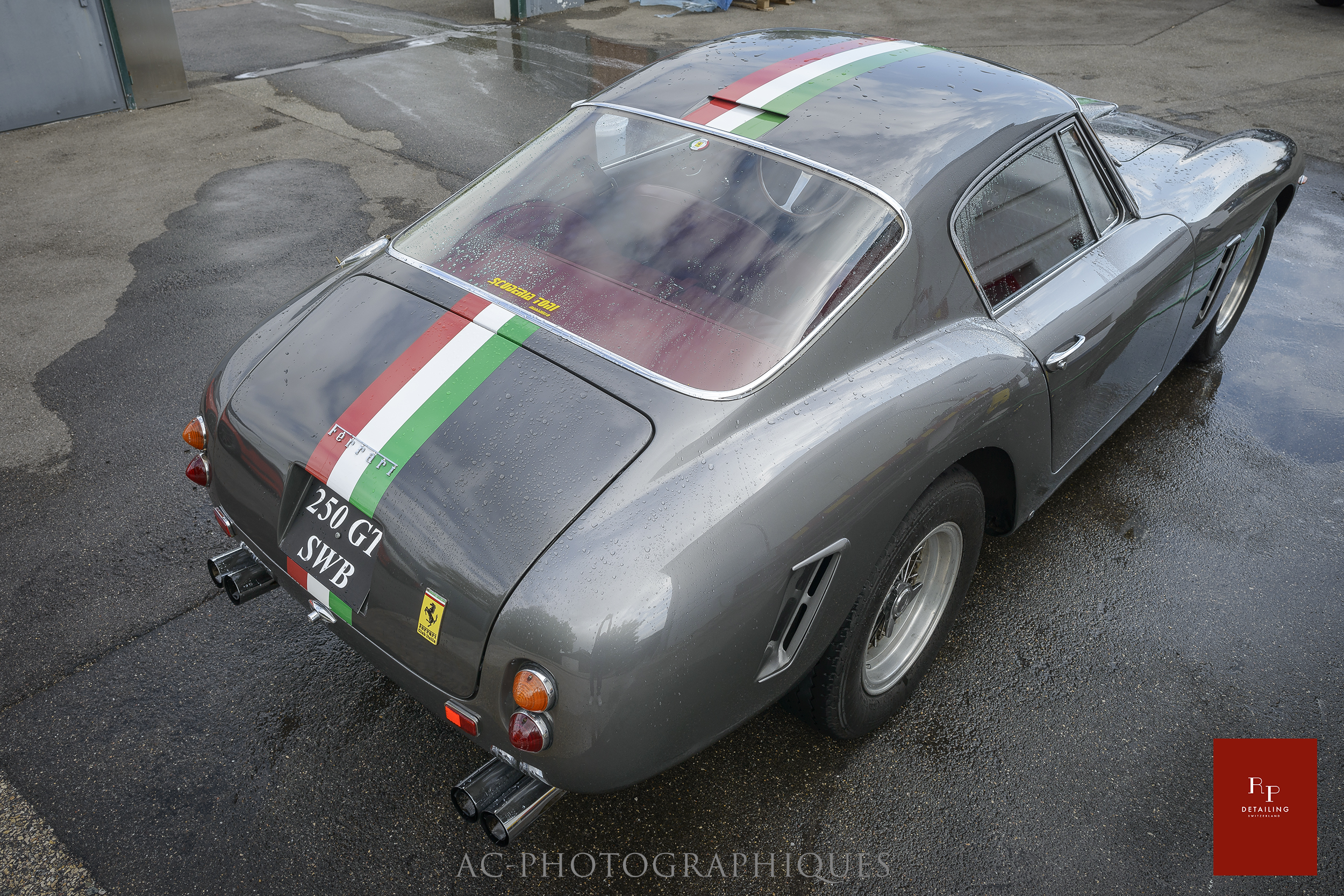 Lavage Ferrari 250 GT SWB